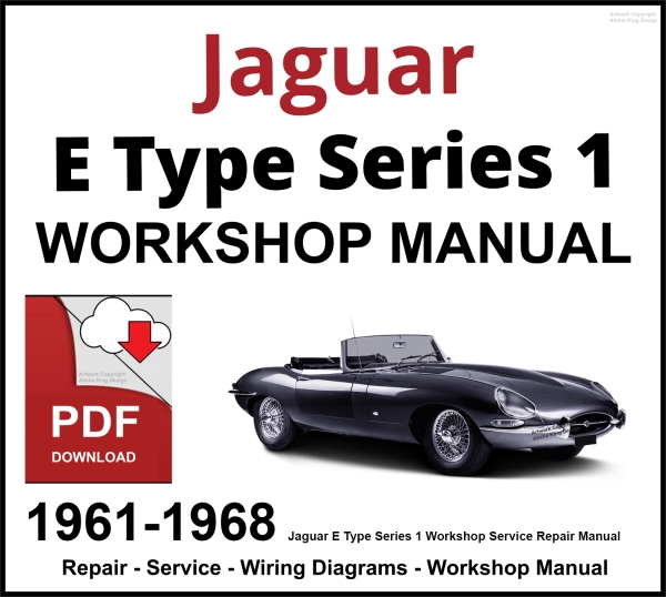 Jaguar E Type Series 1 Workshop and Service Manual PDF