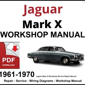 Jaguar Mark X Workshop and Service Manual 1961-1970 PDF