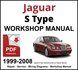 Jaguar S Type Workshop and Service Manual PDF