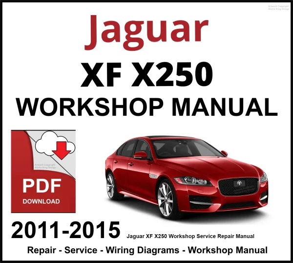 Jaguar XF X250 Workshop and Service Manual PDF