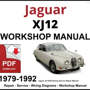 Jaguar XJ12 Workshop and Service Manual 1979-1992 PDF