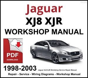 Jaguar XJ8 XJR Workshop and Service Manual PDF