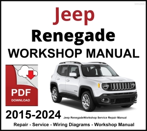 Jeep Renegade 2015-2024 Workshop and Service Manual PDF