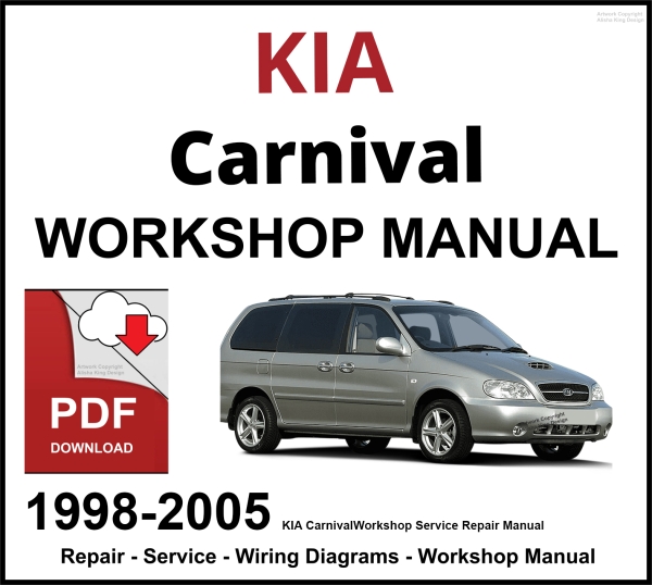 KIA Carnival 1998-2005 Workshop and Service Manual PDF