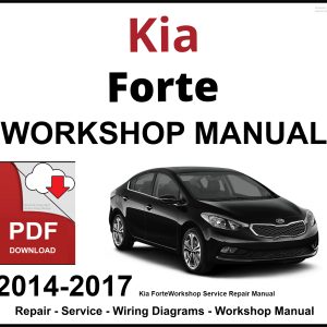 Kia Forte 2014-2017 Workshop and Service Manual PDF