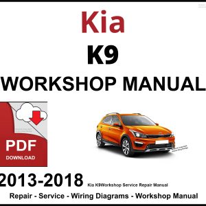Kia K9 2013-2018 Workshop and Service Manual PDF
