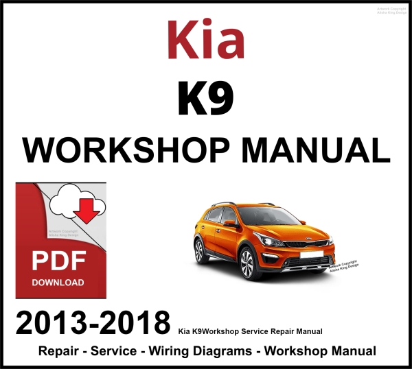 Kia K9 2013-2018 Workshop and Service Manual PDF