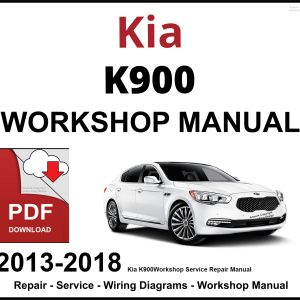 Kia K900 2013-2018 Workshop and Service Manual PDF
