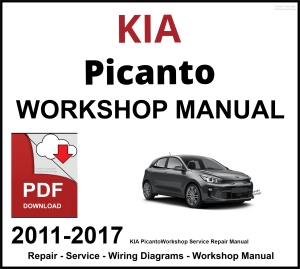 KIA Picanto 2011-2017 Workshop and Service Manual PDF