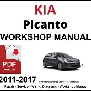 KIA Picanto 2011-2017 Workshop and Service Manual PDF