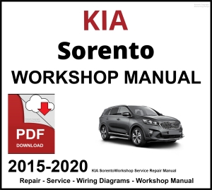 KIA Sorento 2015-2020 Workshop and Service Manual PDF