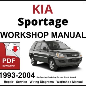 KIA Sportage 1993-2005 Workshop and Service Manual PDF