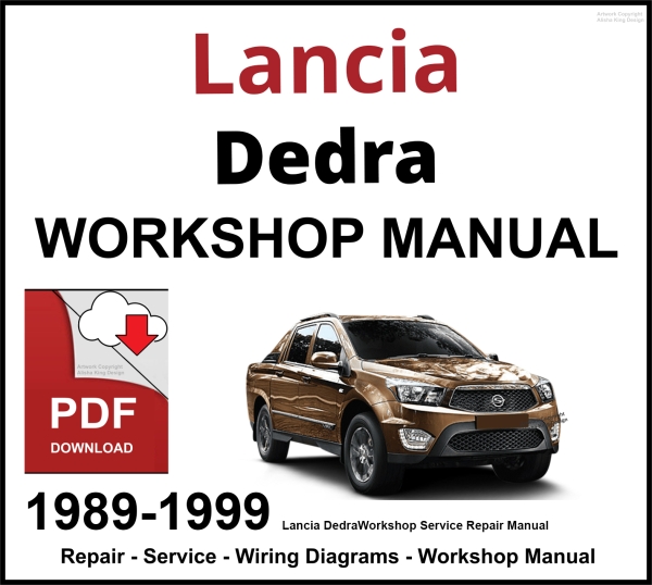 Lancia Dedra Workshop and Service Manual PDF