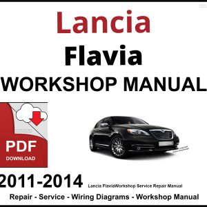 Lancia Flavia 2011-2014 Workshop and Service Manual PDF