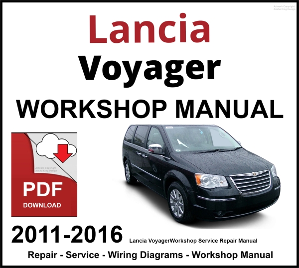 Lancia Voyager 2011-2016 Workshop and Service Manual PDF