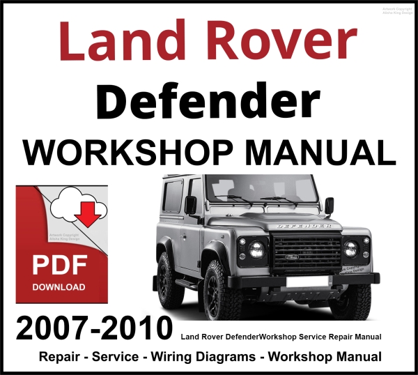 Land Rover Defender 2007-2010 Workshop and Service Manual PDF