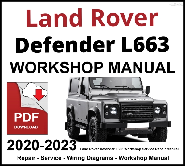 Land Rover Defender L663 Workshop and Service Manual PDF 2020-2023