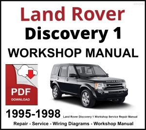 Land Rover Discovery 1 Workshop and Service Manual PDF