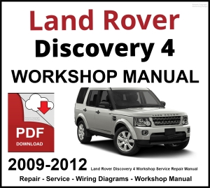 Land Rover Discovery 4 Workshop and Service Manual PDF