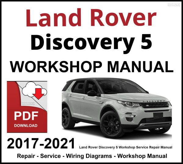 Land Rover Discovery 5 Workshop and Service Manual PDF