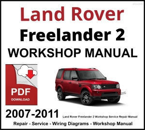 Land Rover Freelander 2 Workshop and Service Manual PDF