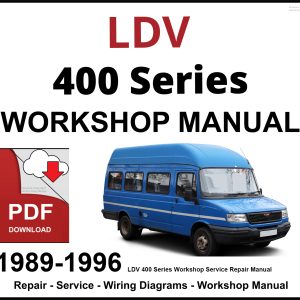 LDV 400 Series Workshop and Service Manual PDF
