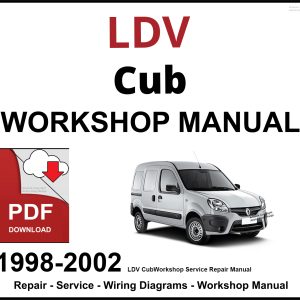 LDV Cub Workshop and Service Manual PDF