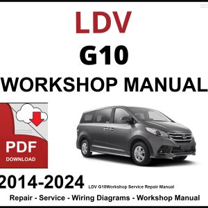 LDV G10 Workshop and Service Manual 2014-2024 PDF