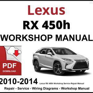 Lexus RX 450h Workshop and Service Manual PDF 2010-2014