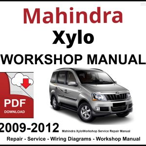 Mahindra Xylo Workshop and Service Manual 2009-2012 PDF