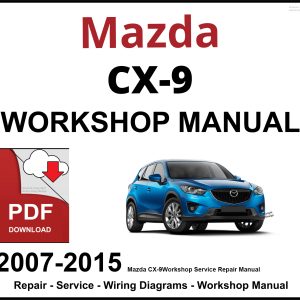 Mazda CX-9 Workshop and Service Manual 2007-2015 PDF