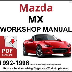 Mazda MX-3 Workshop and Service Manual 1992-1998 PDF