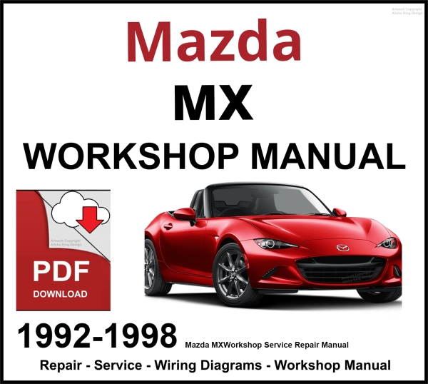 Mazda MX-3 Workshop and Service Manual 1992-1998 PDF