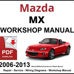 Mazda MX-5 Workshop and Service Manual 2006-2013 PDF