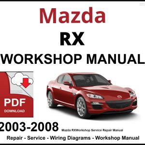 Mazda RX-8 Workshop and Service Manual 2003-2008 PDF