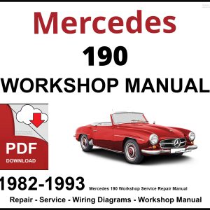 Mercedes 190 Workshop and Service Manual