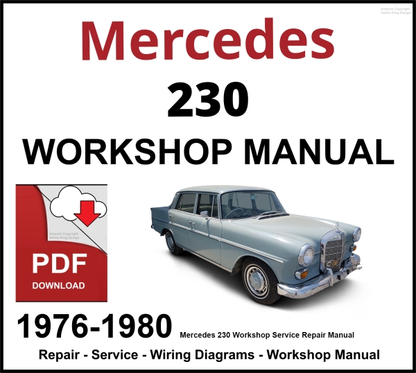 Mercedes 230 Workshop and Service Manual PDF