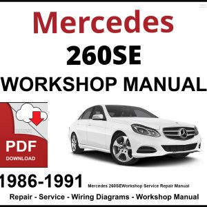 Mercedes 260SE Workshop and Service Manual