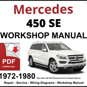 Mercedes 450 SE Workshop and Service Manual PDF