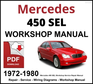 Mercedes 450 SEL Workshop and Service Manual PDF