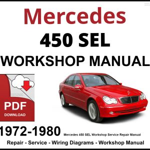 Mercedes 450 SEL Workshop and Service Manual PDF