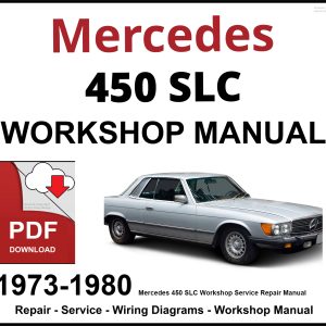 Mercedes 450 SLC Workshop and Service Manual PDF