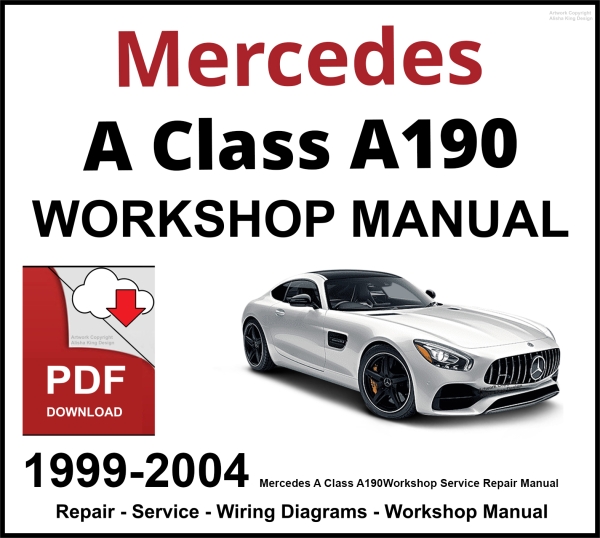 Mercedes A Class A190 Workshop and Service Manual