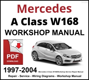 Mercedes A Class W168 Workshop and Service Manual