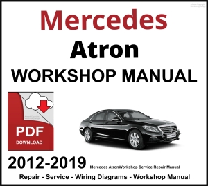 Mercedes Atron Workshop and Service Manual