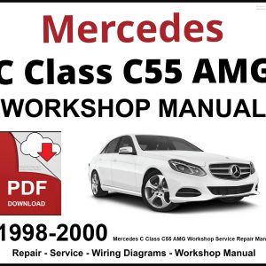 Mercedes C Class C55 AMG Workshop and Service Manual 1998-2000
