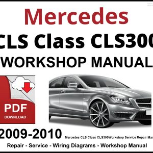 Mercedes CLS Class CLS300 2009-2010 Workshop and Service Manual