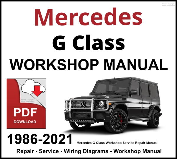 Mercedes G Class Workshop and Service Manual