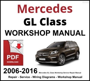 Mercedes GL Class Workshop and Service Manual