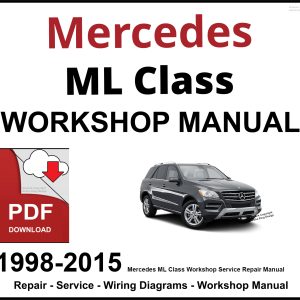 Mercedes ML Class Workshop and Service Manual